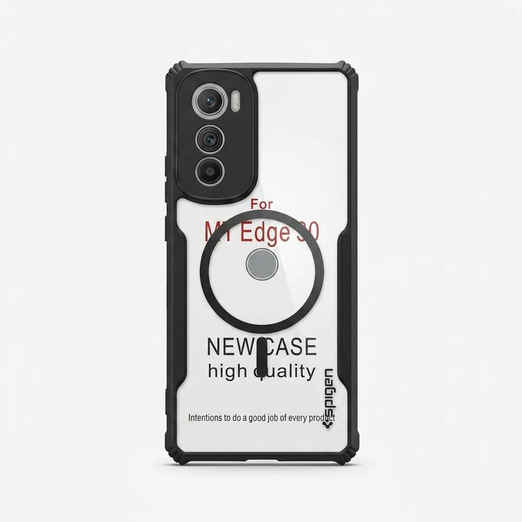 Phone case with Spigen branding on a white background