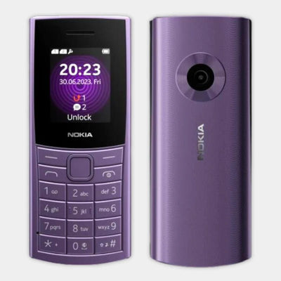 Nokia 110 4G TA-1543 Dual SIM Feature Phone – GCC Purple