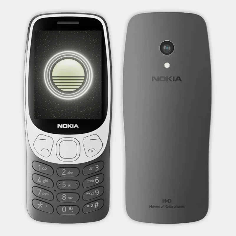 Nokia 3210 4G TA - 1618 Dual SIM Feature Phone – GCC Grunge Black - Dohans Mobile & Tab Accessories - qatar