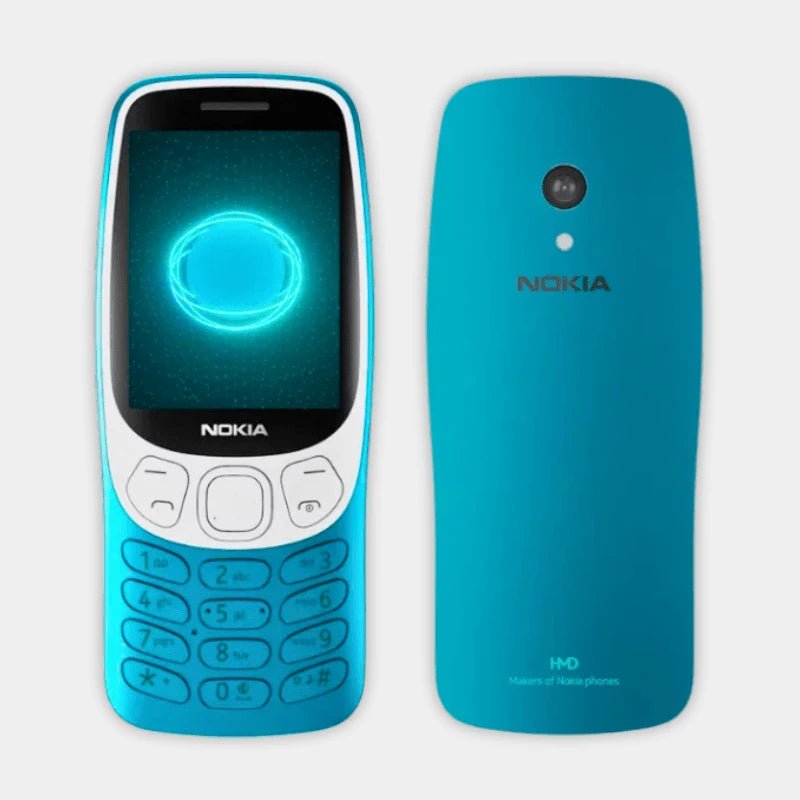 Nokia 3210 4G TA - 1618 Dual SIM Feature Phone – GCC Scuba Blue - Dohans Mobile & Tab Accessories - qatar