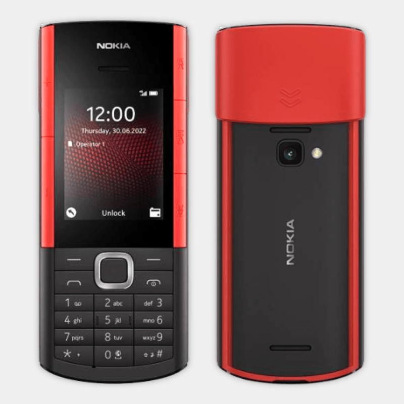 Nokia 5710 XA TA - 1498 Dual SIM Feature Phone – GCC Black - Dohans Mobile & Tab Accessories - qatar