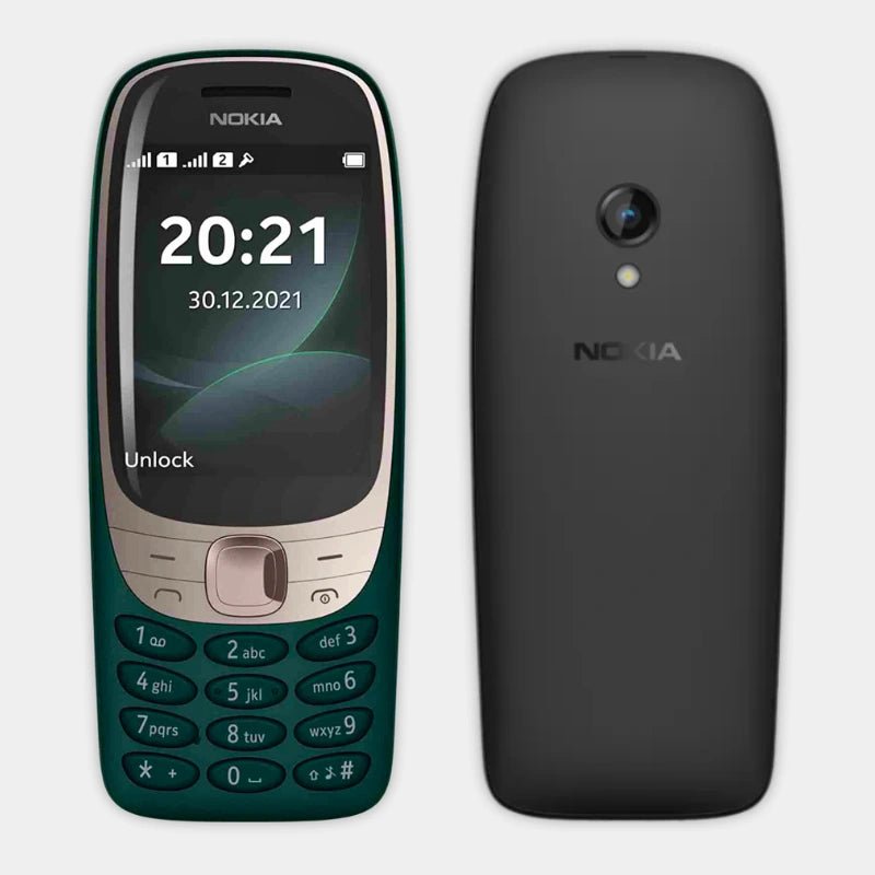 Nokia 6310 TA - 1400 Dual SIM Feature Phone – GCC Black - Dohans Mobile & Tab Accessories - qatar