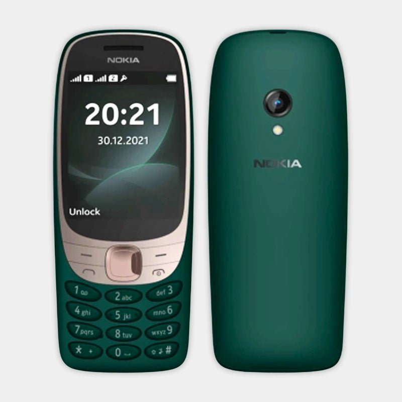 Nokia 6310 TA - 1607 Dual SIM Feature Phone – GCC Green - Dohans Mobile & Tab Accessories - qatar