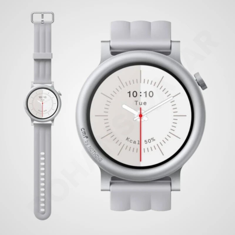 Nothing CMF Watch 3 Pro D399 – AMOLED, Dual Band GPS, 130+ Sports Modes, light Grey - Dohans Essentials - qatar