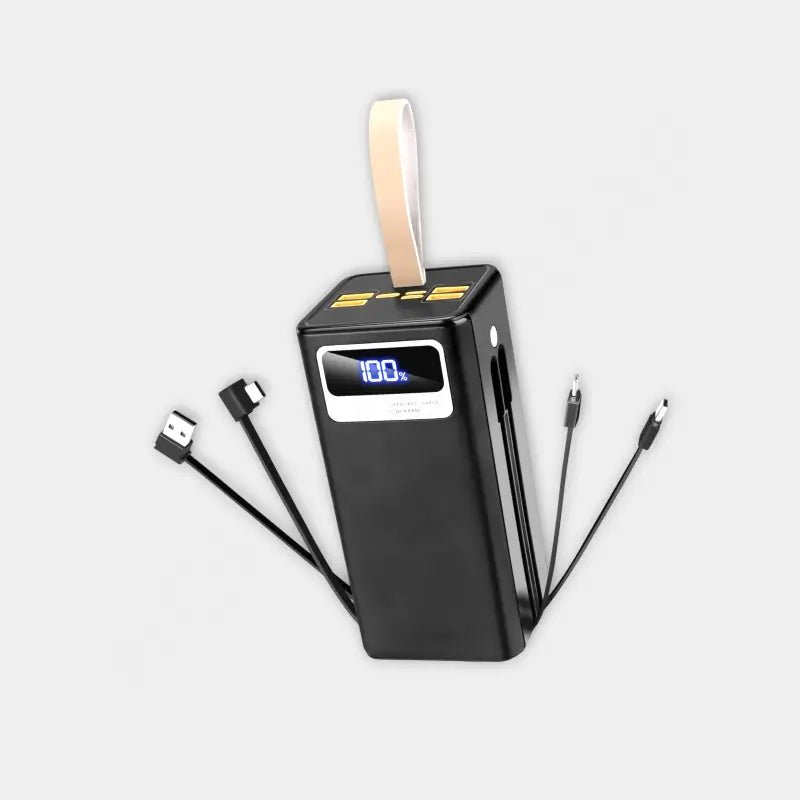 OALE iPower 50000mAh Power Bank | 22.5W Super Fast Charge | Black Color - Dohans Essentials - qatar