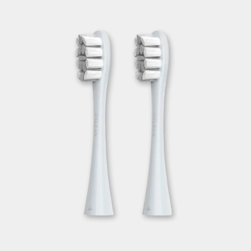 Oclean Professional Clean Brush Head 2-Pack - Silver | C04000272 - Dohans Essentials - qatar
