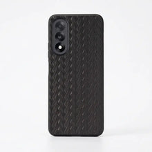 OnePlus Nord 5 Retro Weave Faux Leather Anti-Fingerprint Full Protection Case