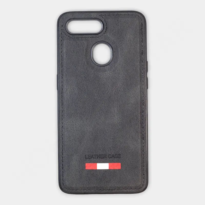 Oppo A5s Leather Protective Cover Case - Dohans Essentials - qatar