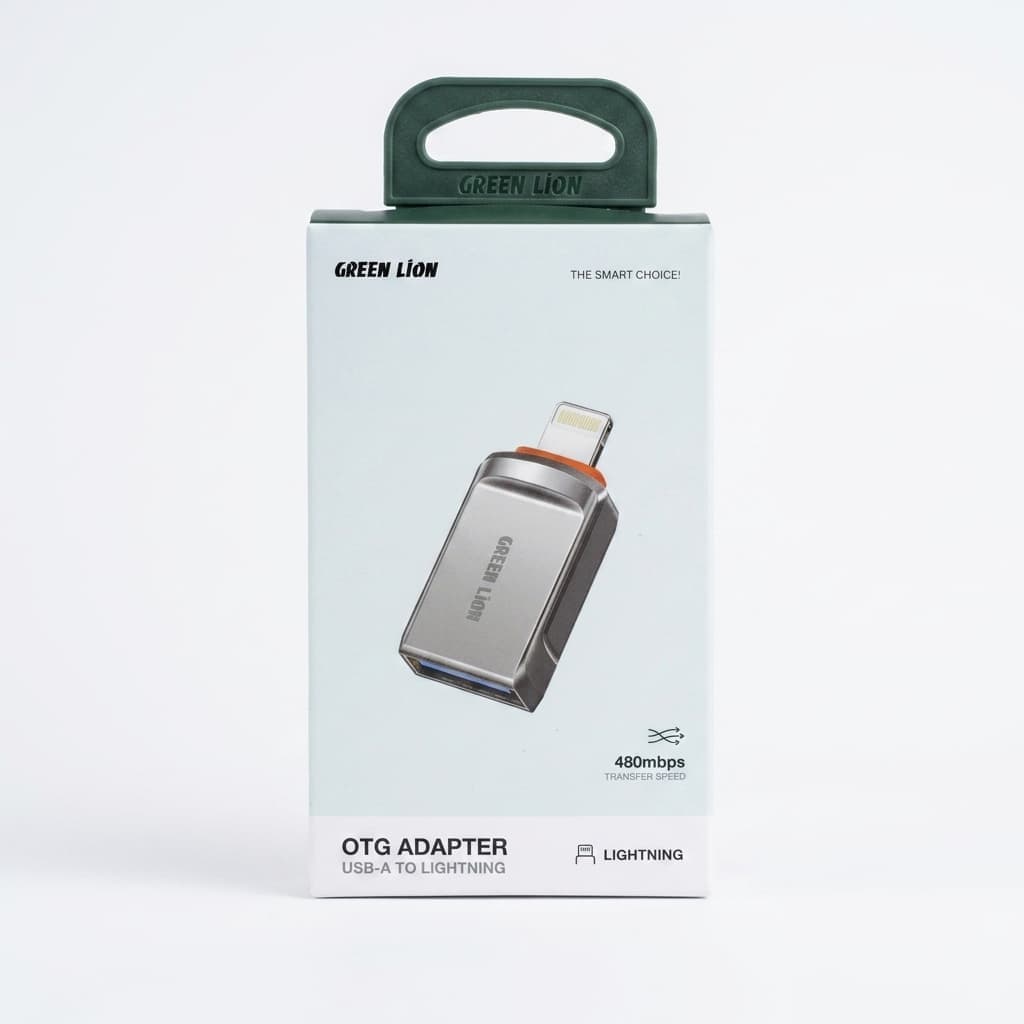 Green Lion OTG USB-A to Lightning Adapter