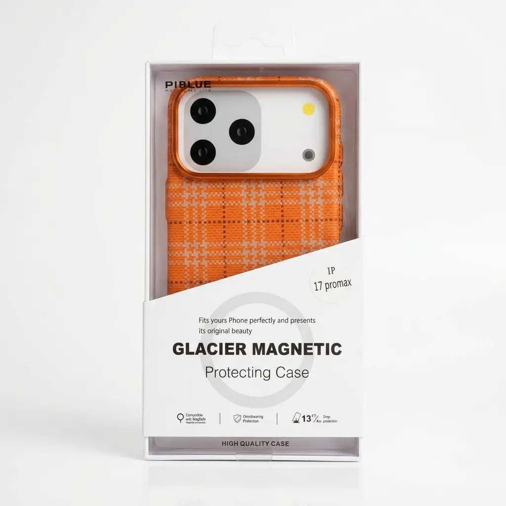 iPhone 17 Pro Max Piblue Glacier Magnetic Cover & Case