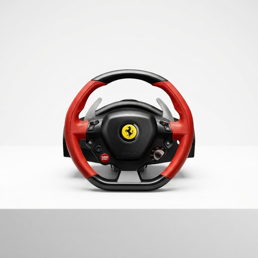 Thrustmaster Ferrari 458 Spider Racing Wheel Official Licensed