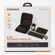 Porodo 6 in 1 Keyboard & Mouse Set