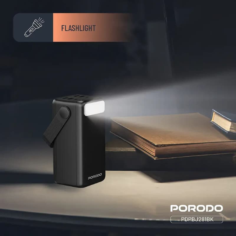 Porodo Lara 50000mAh PD 20W Fast Charging Power Bank - Dohans Essentials - qatar
