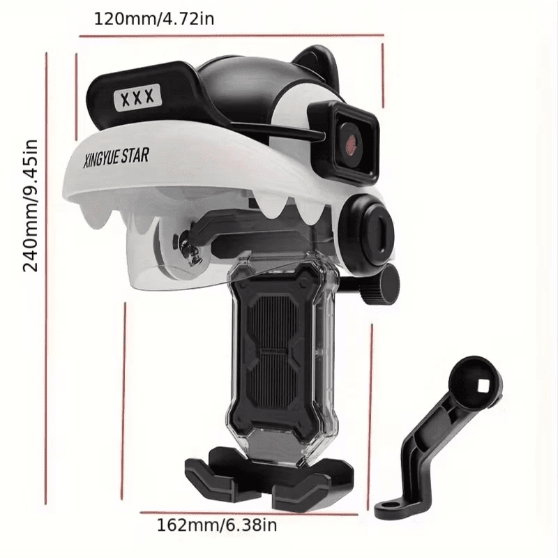 Premium Bike & Motorcycle Phone Holder with Pull-Clamp Anti-Drop Design - Dohans Essentials - qatar