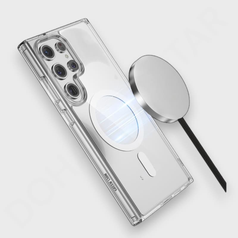 Samsung Galaxy S26 Ultra Green Lion Crystal MagSafe Case & Cover