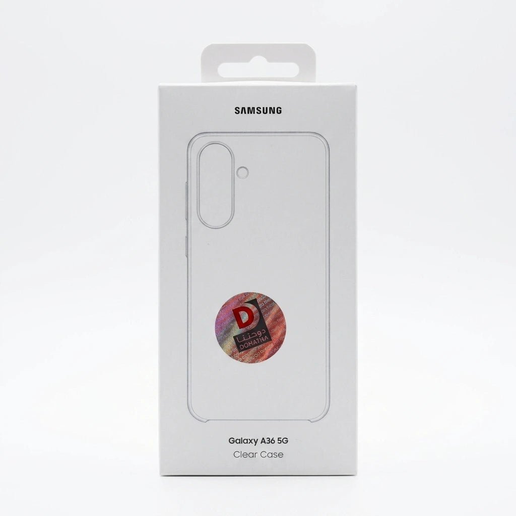 Samsung Galaxy A36 Clear Transparent Case - Dohans Essentials - qatar