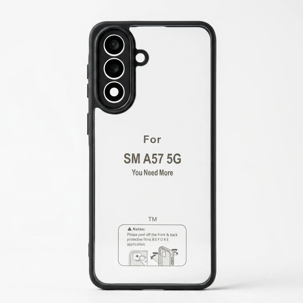 White phone case with 'Samantha' written on it against a white background