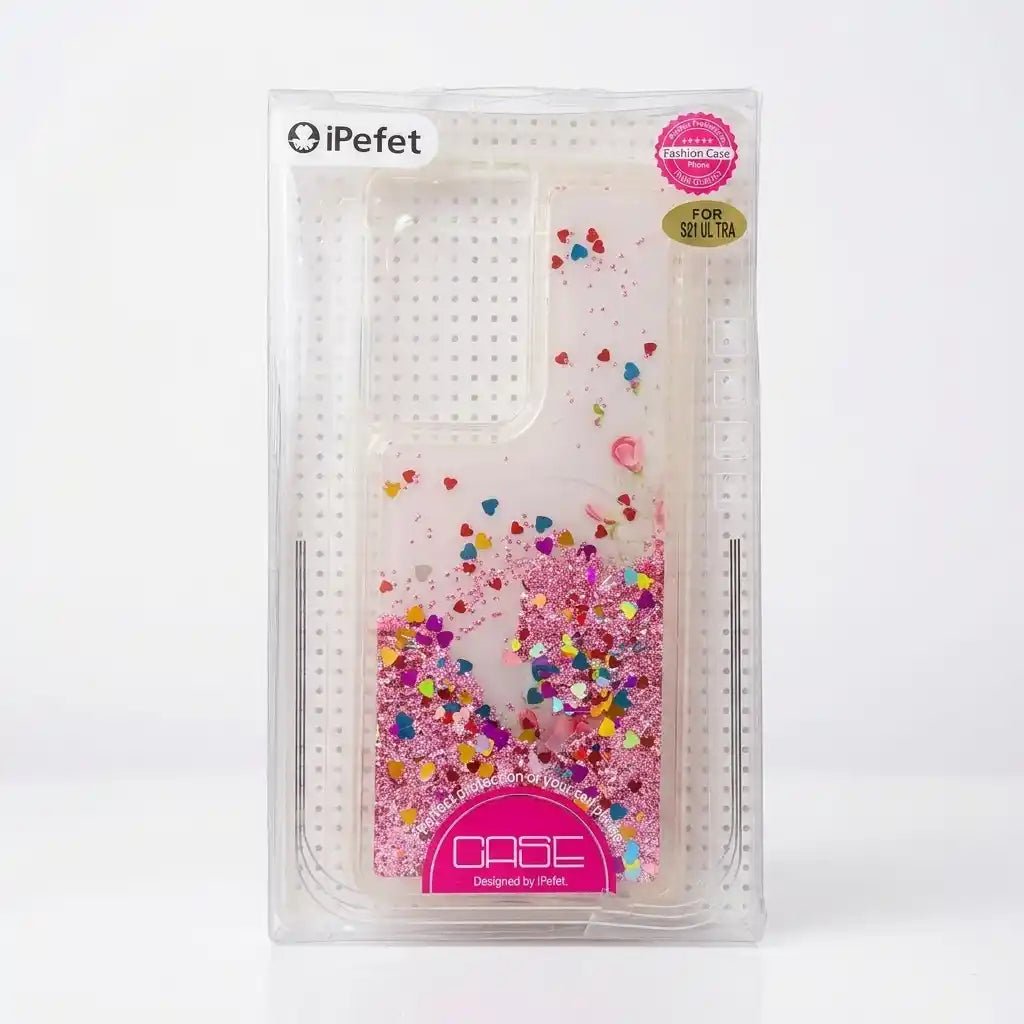 Samsung Galaxy S21 Ultra Fancy Glitter Cover & Case - Dohans Essentials - Color 4 - qatar
