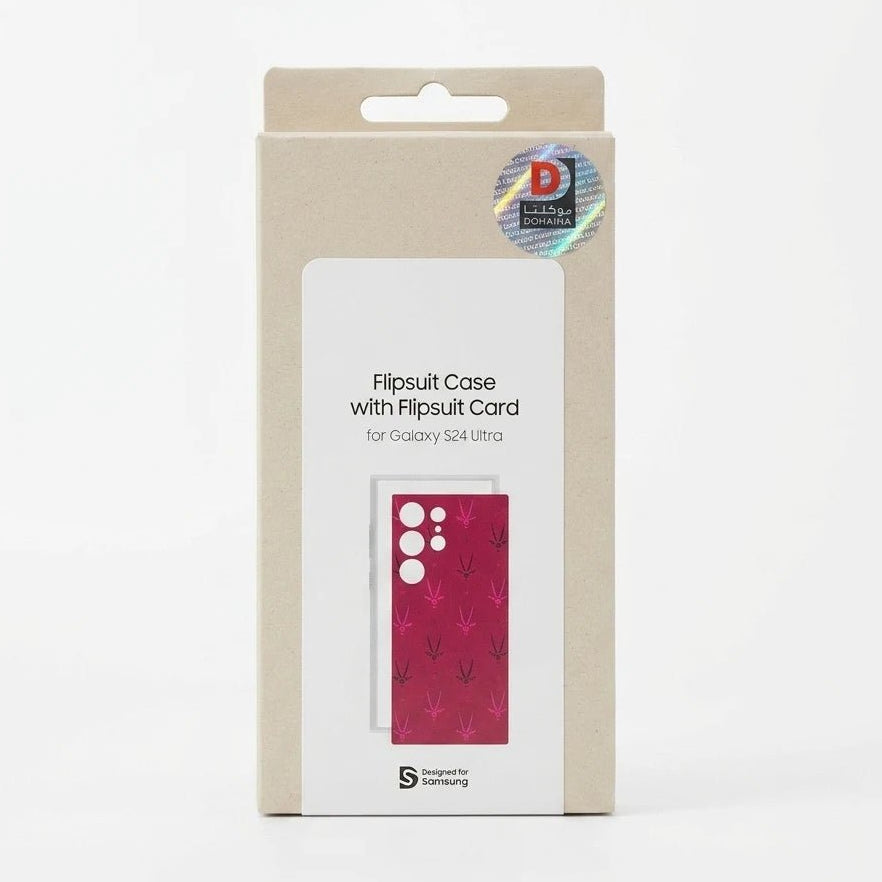 Samsung Galaxy S24 Ultra Flipsuit Case with Interactive Card Cover & Case - Dohans Essentials - qatar