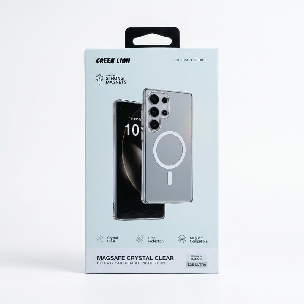 Samsung Galaxy S25 Ultra MagSafe Crystal Clear Case - Dohans Essentials - qatar