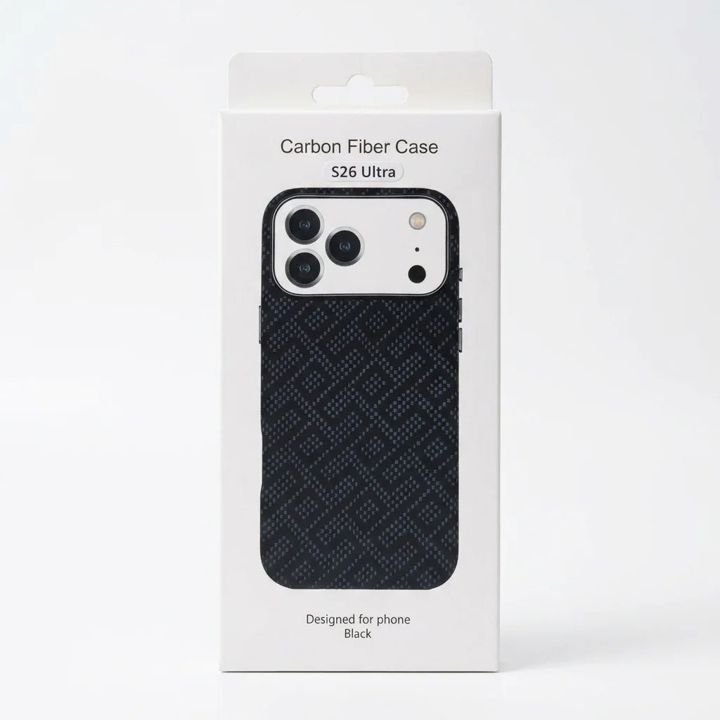 Samsung Galaxy S26 Ultra Carbon Fiber Cover & Case - Dohans Essentials - qatar