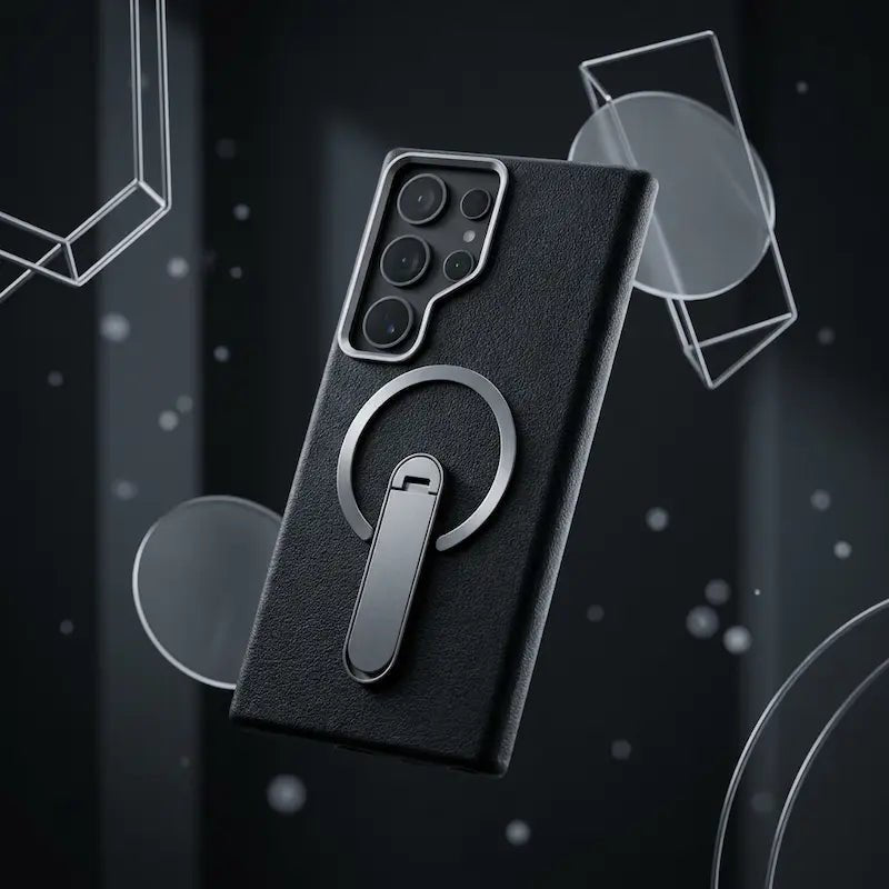 Samsung Galaxy S26 Ultra High Quality Choice Leather Protective Case - Dohans Essentials - Blue - qatar