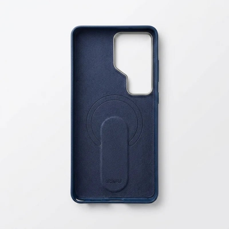 Samsung Galaxy S26 Ultra High Quality Choice Leather Protective Case - Dohans Essentials - Blue - qatar