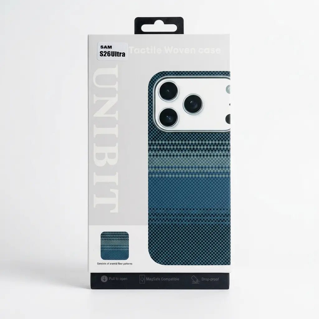 Samsung Galaxy S26 Ultra Unibit Tactile Woven Cover & Case - Dohans Essentials - qatar