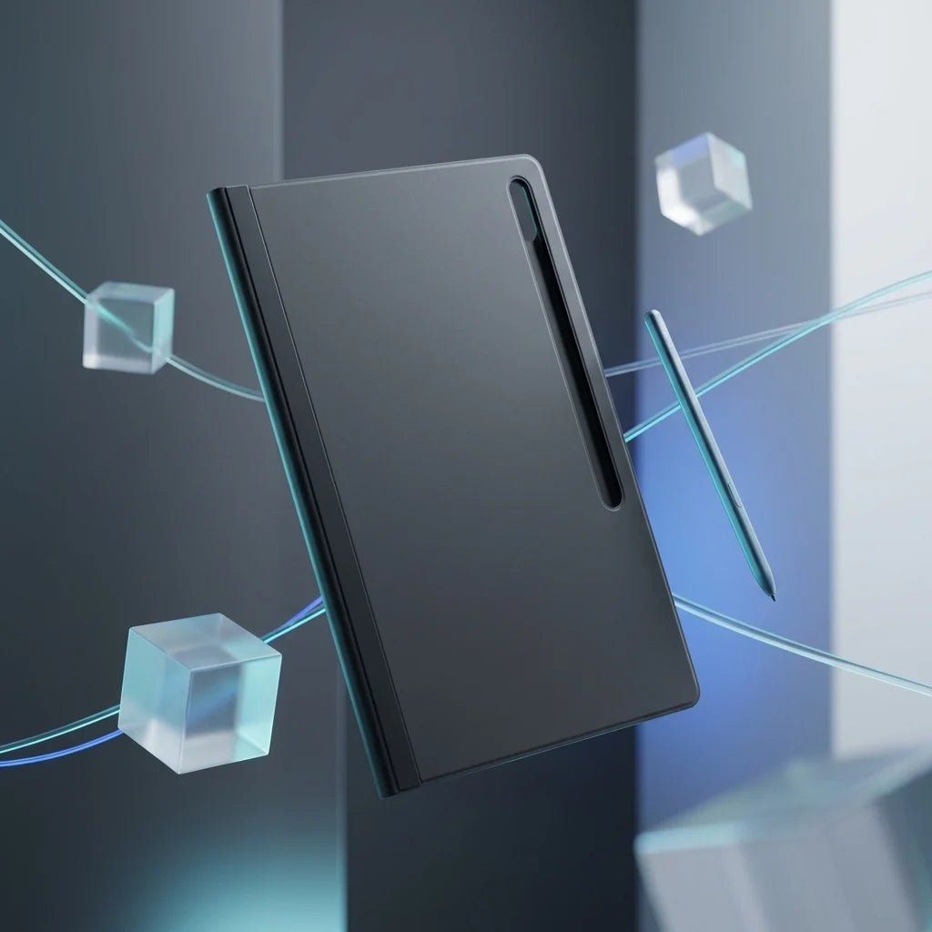 Samsung Galaxy Tab S8 Ultra Note View Cover Case - Dohans Essentials - qatar