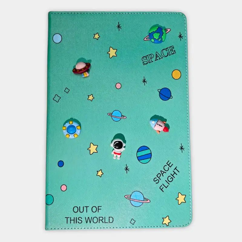 Samsung Galaxy Tab S9 / Tab S9 FE Kids Cover | Space Theme |Qatar - Dohans Mobile & Tab Accessories - qatar