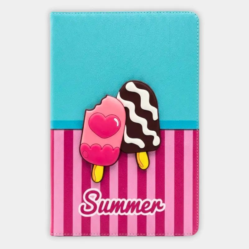 Samsung Galaxy Tab S9 / Tab S9 FE Kids Cover | Summer Theme |Qatar - Dohans Mobile & Tab Accessories - qatar