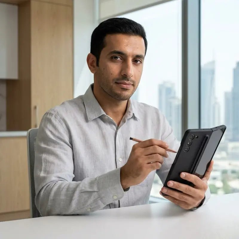 Samsung Galaxy Z Fold 7 S Pen Slim Cover Case - Dohans Essentials - qatar