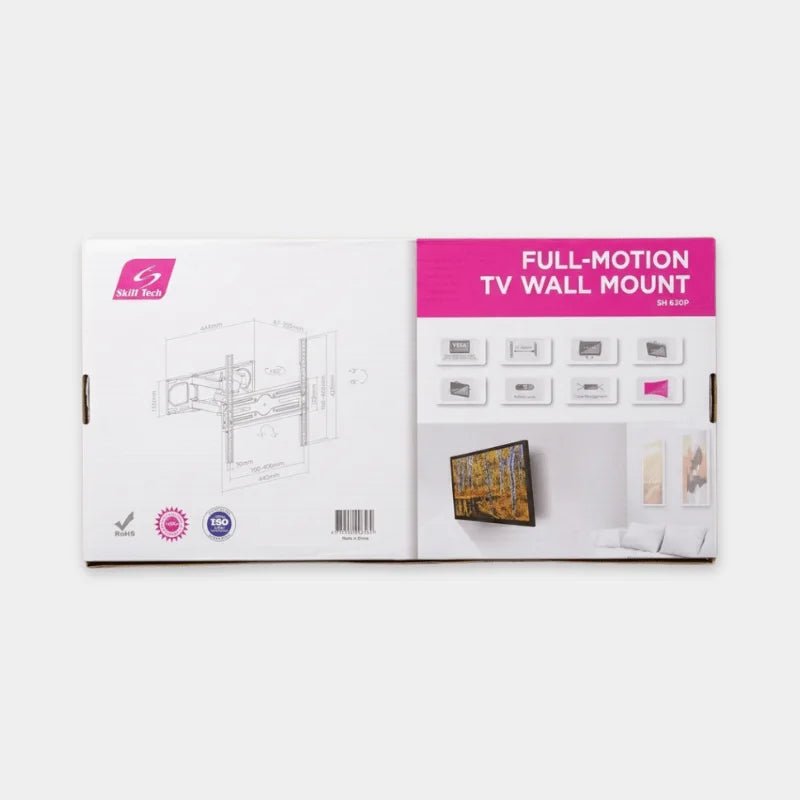 Skill Tech SH-630P Full Motion TV Wall Mount 32 to 70 Inch - Dohans Essentials - qatar