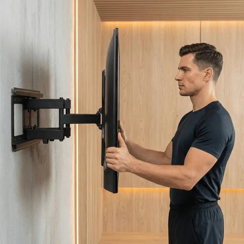 Skill Tech SH-630P Full Motion TV Wall Mount 32 to 70 Inch - Dohans Essentials - qatar