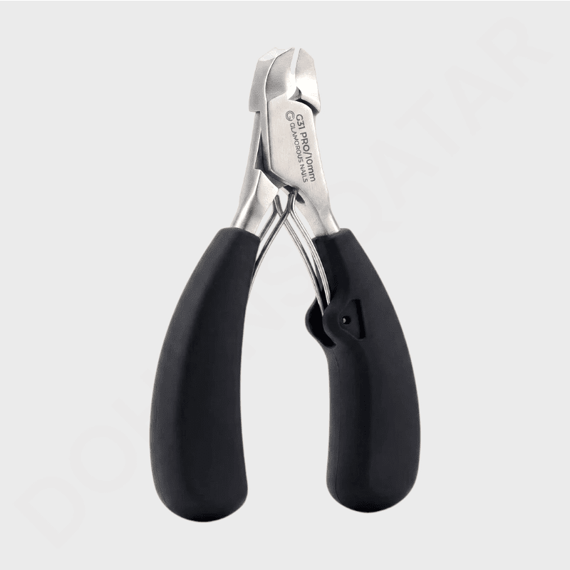 Stainless Steel Nail Clipper with Anti-Splash Guard & Cuticle Trimmer - Dohans Essentials - qatar