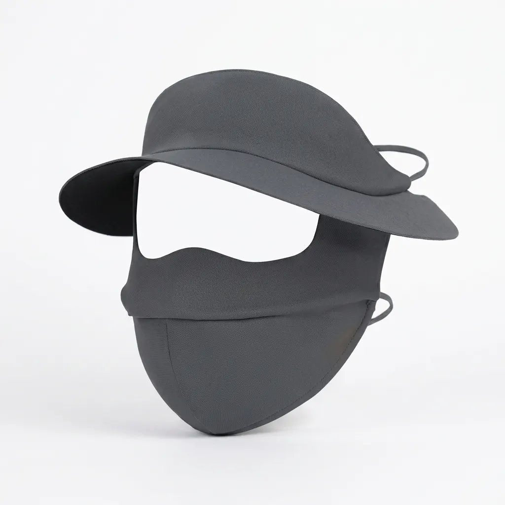 Sun Protection Hat & Mask Combo Unisex Outdoor Sports Hat - Dohans Essentials - qatar