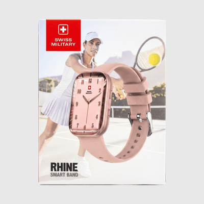 Swiss Military Rhine 3 Talk Smartwatch,  Color -Pink, SM-BAND-RHINE3-PNKFPNKS