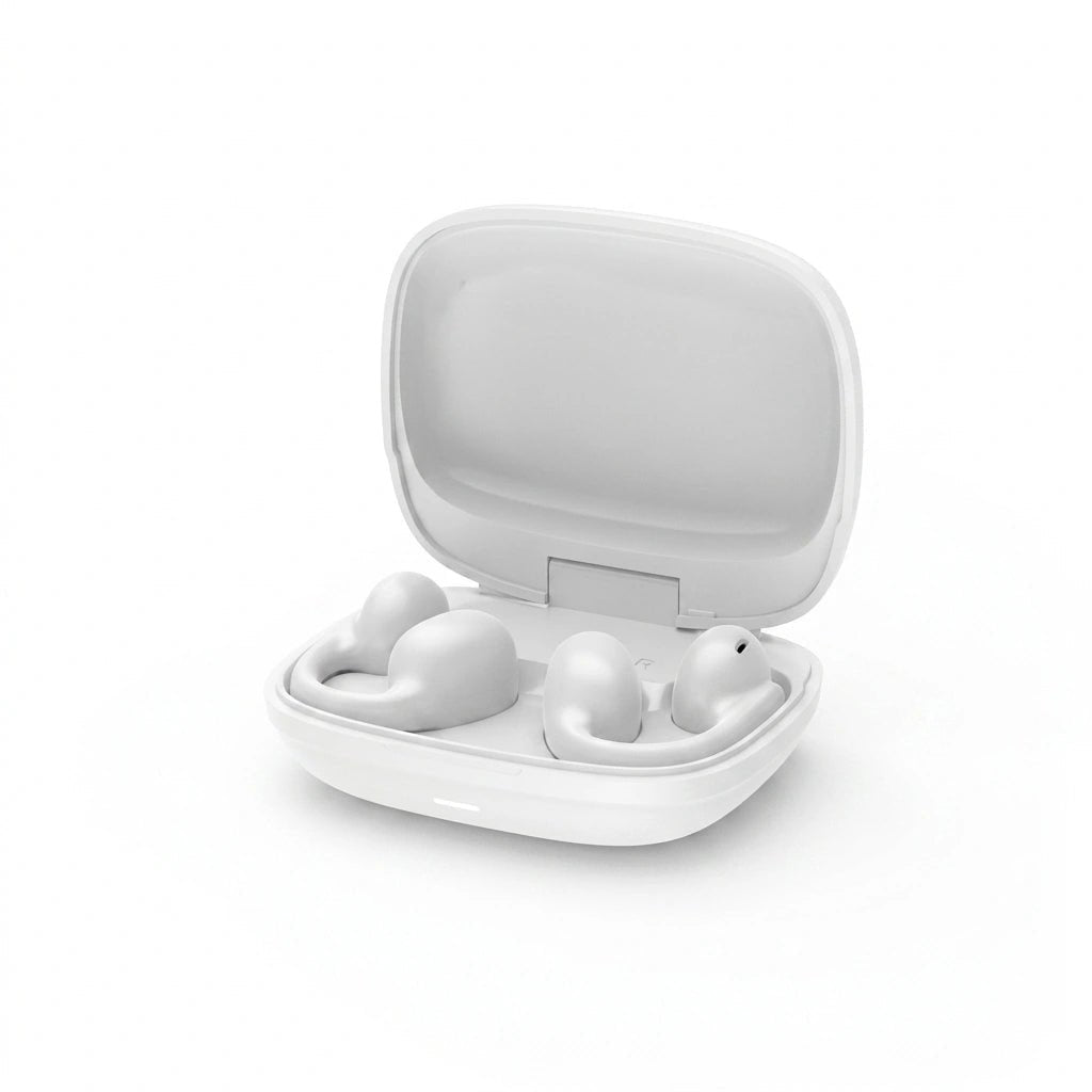 Telzeal TS9 Wireless Open Earbuds – AI Noise Cancelling, 24H Playtime - Dohans Essentials - qatar