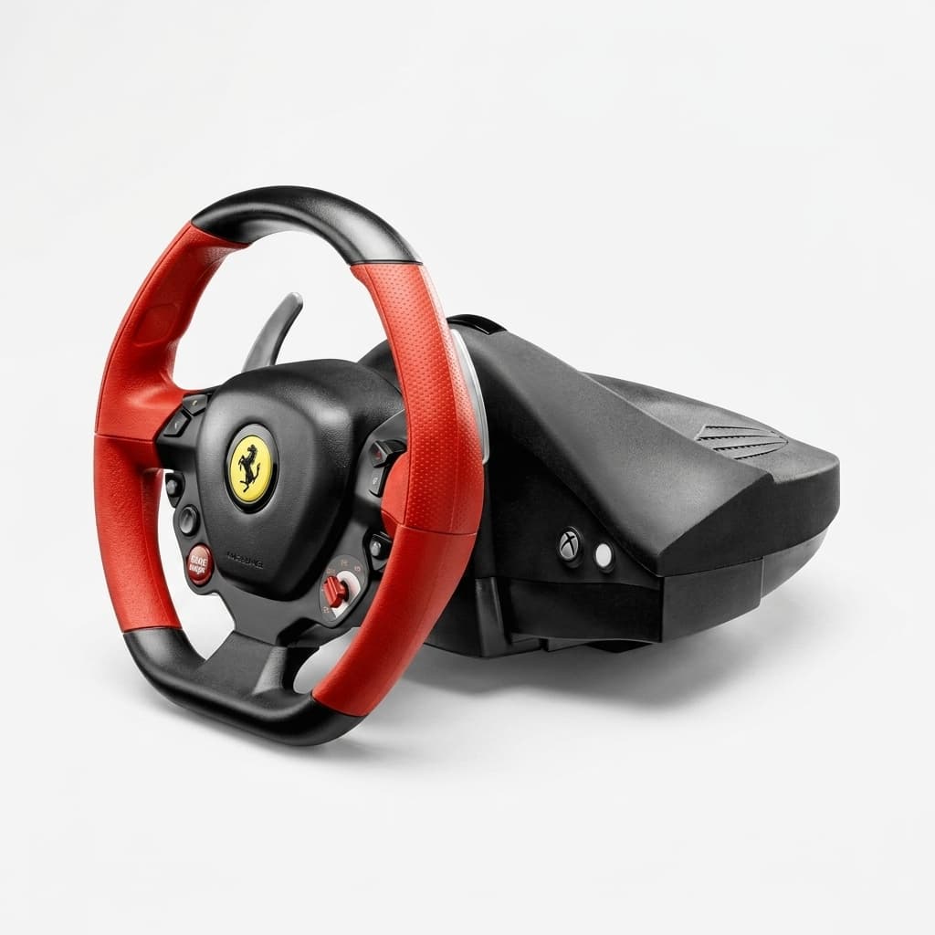 Thrustmaster Ferrari 458 Spider Racing Wheel Official Licensed - Dohans Essentials - qatar