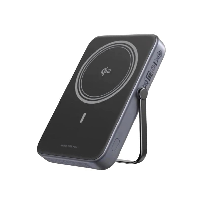 Ugreen Uno Qi2 10000mAh Magnetic Wireless Power Bank | Airlines Approved | Color - Black - Dohans Essentials - qatar