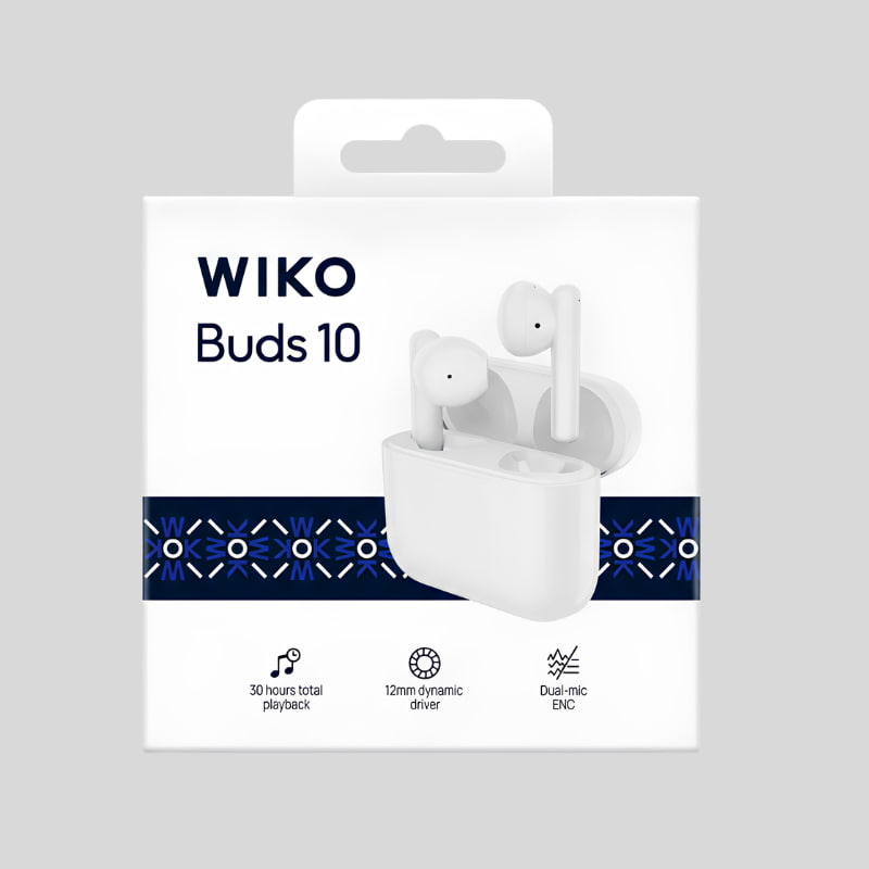 Wiko Dual Mic ENC Buds 10 Wireless Earbuds