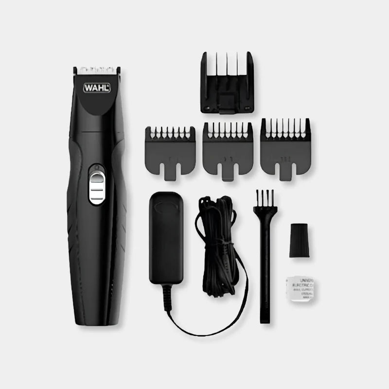 Wahl Easy Trim Rechargeable Beard Trimmer with Self-Sharpening Blades & 10 Cutting Lengths - Dohans Essentials - qatar
