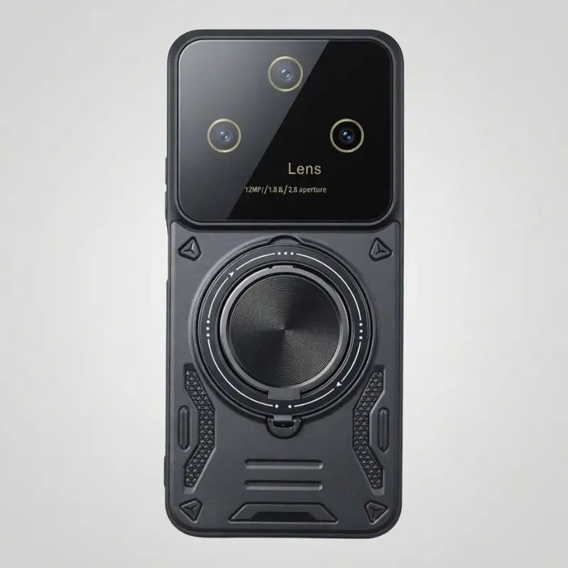 غطاء حماية صلب حلقي لعدسة هاتف Honor X9C الذكي مع جراب