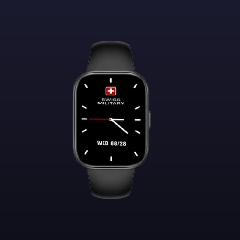 Swiss Military Rhine 3 Talk Smartwatch,  SM-BAND-RHINE3 , Black