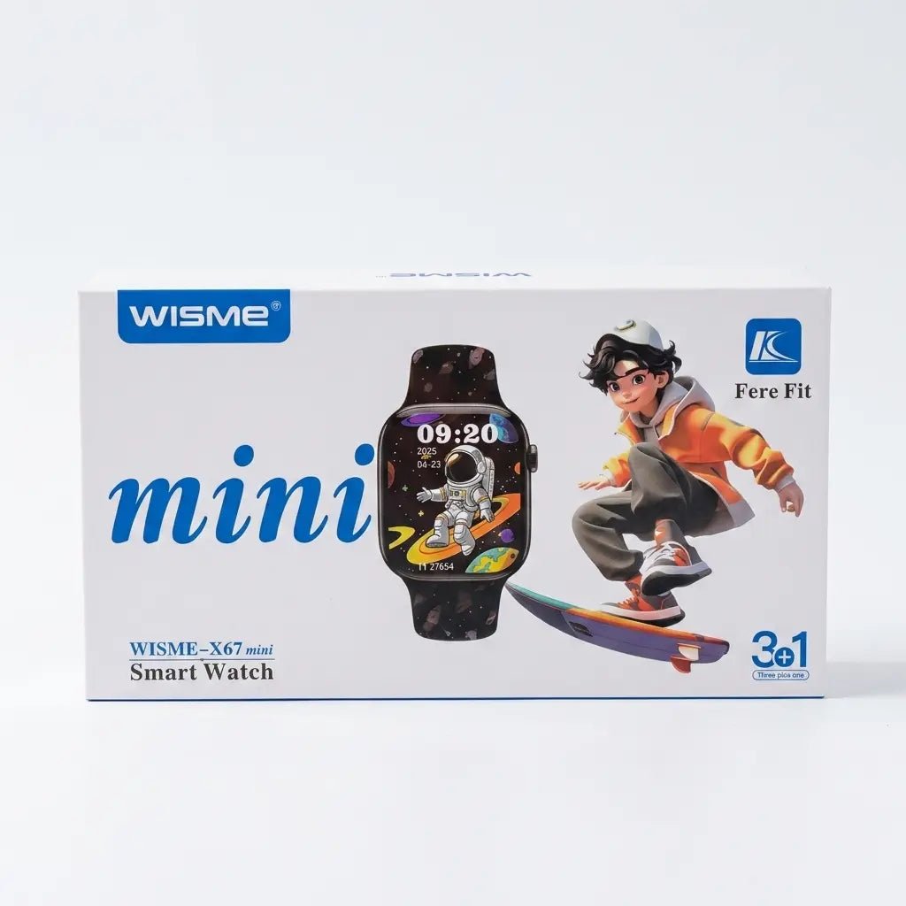 Wisme X67 Mini Free Fit Smartwatch - Dohans Essentials - qatar