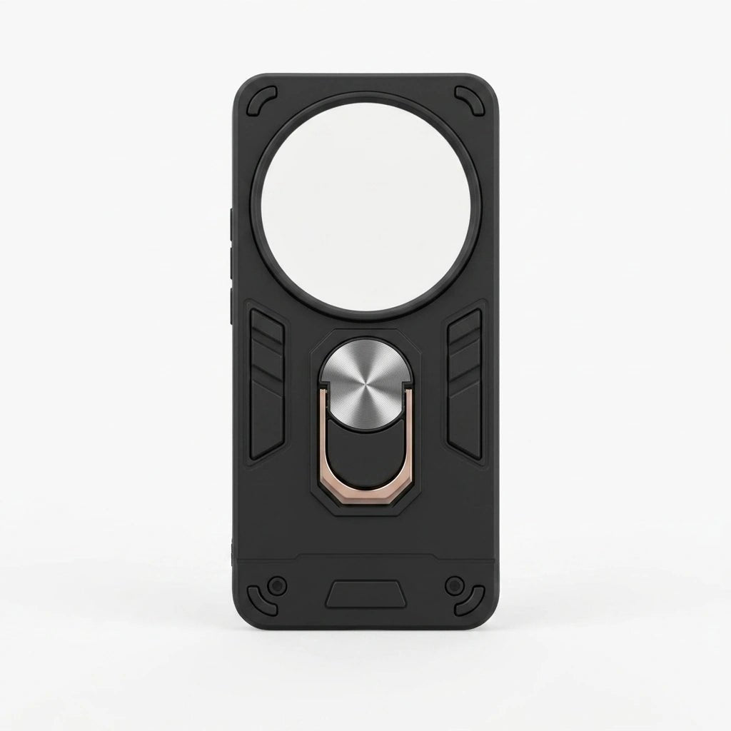 Xiaomi 15 Ultra Magnetic Metal Ring Stand Protective Case - Dohans Essentials - qatar