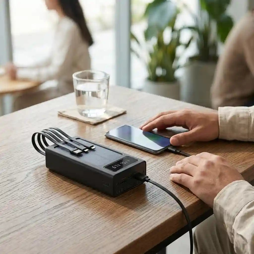 Xiaomi 30000mAh Solar Power Bank 67W Fast Charge - Dohans Essentials - qatar
