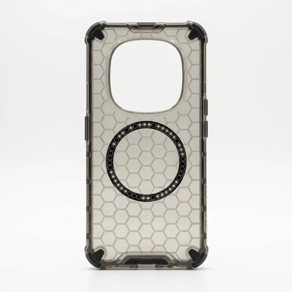 Xiaomi Redmi Note 15 Pro Transparent Magnetic Wireless Charging Case - Dohans Essentials - qatar