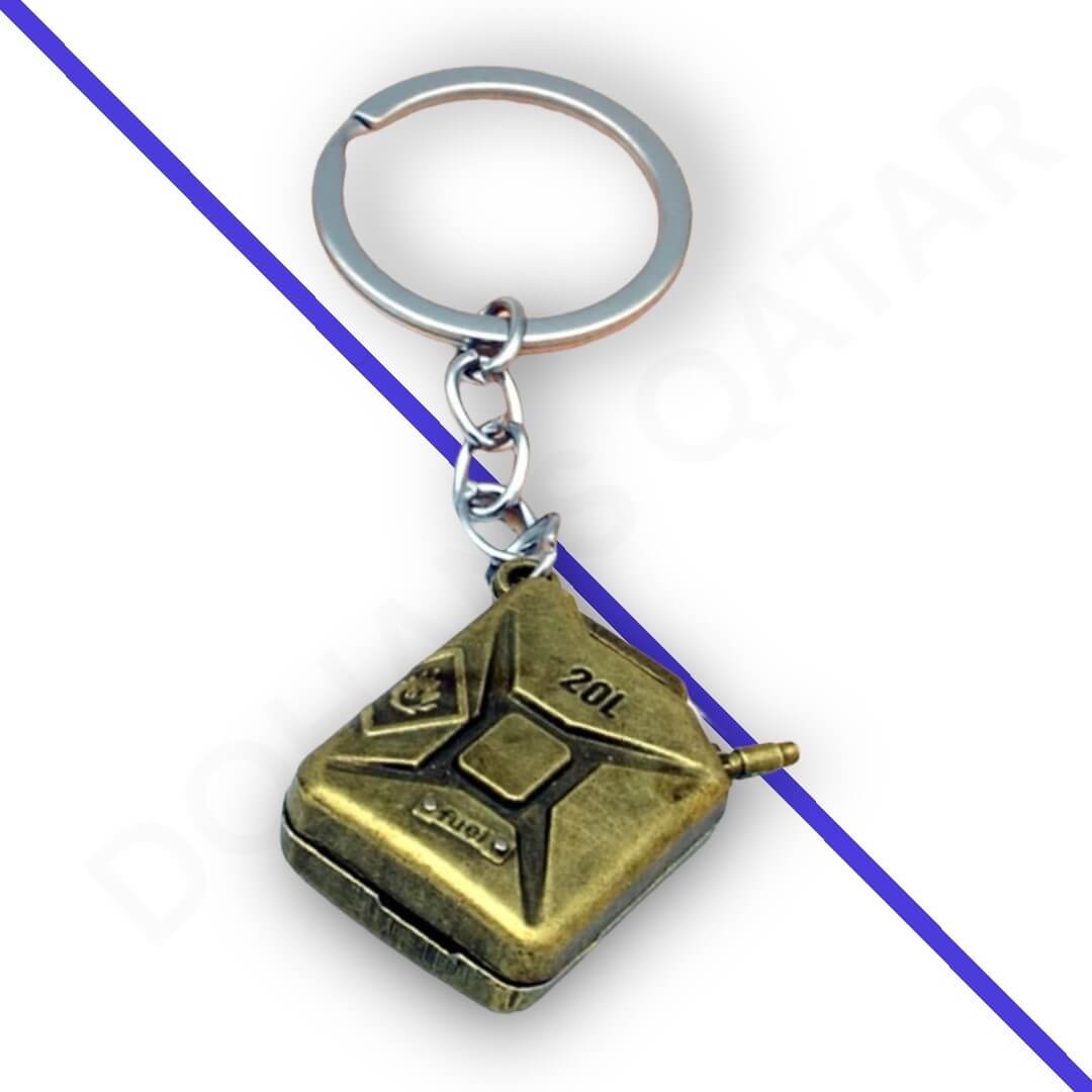 Dohans keyring Golden Fuel Can Keyring