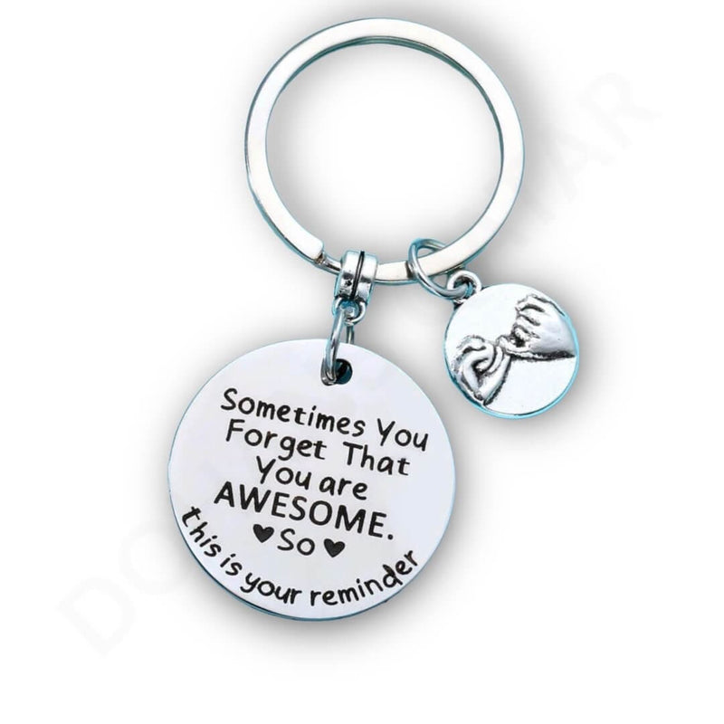 Dohans keyring Keyring for Friendship Writing and Love Keyring